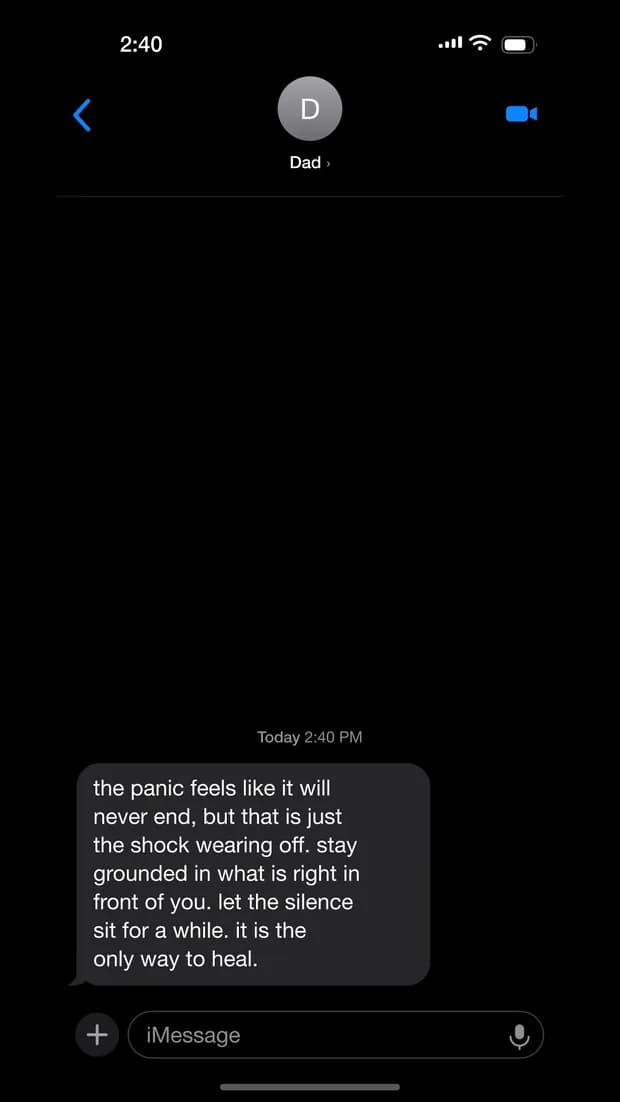 Slide 02 of a generated slideshow: how is it possible for him to move on so fast when it feels like my world just ended